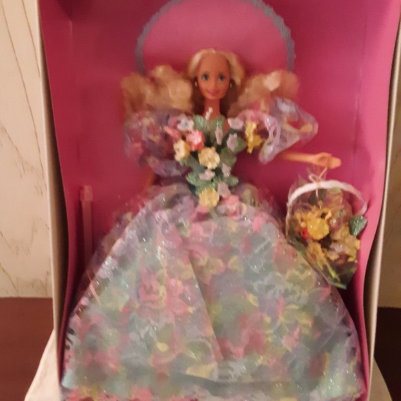 spring bouquet barbie